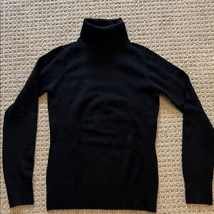 Black Turtleneck Sweater